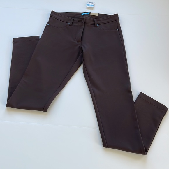 NWT J.McLaughlin Brown Stretchy Pants Size 0 - Picture 15 of 16